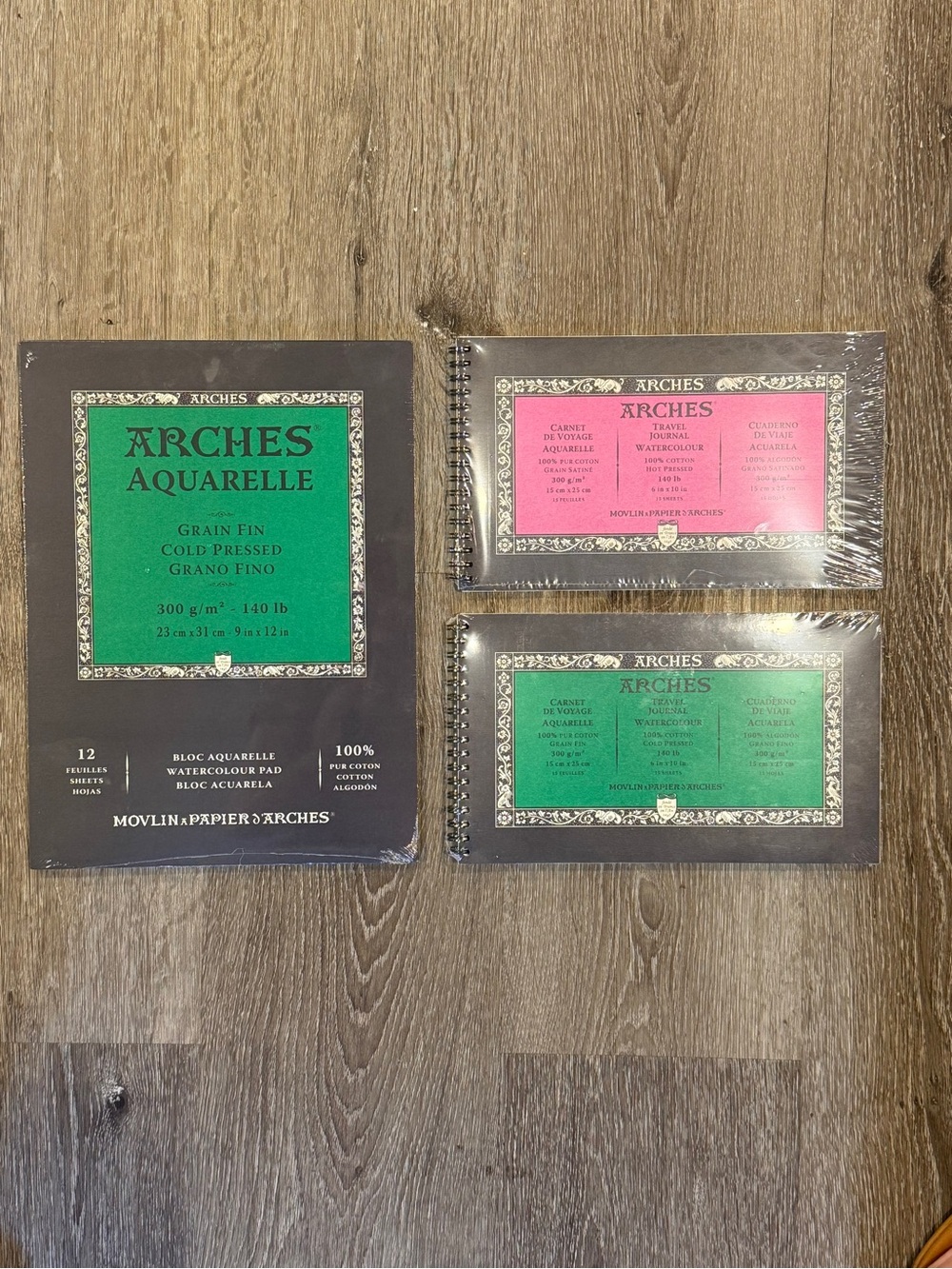 Arches Aquarelle Watercolor Pads - Watercolor Art Painting- Paint Supplies NEW